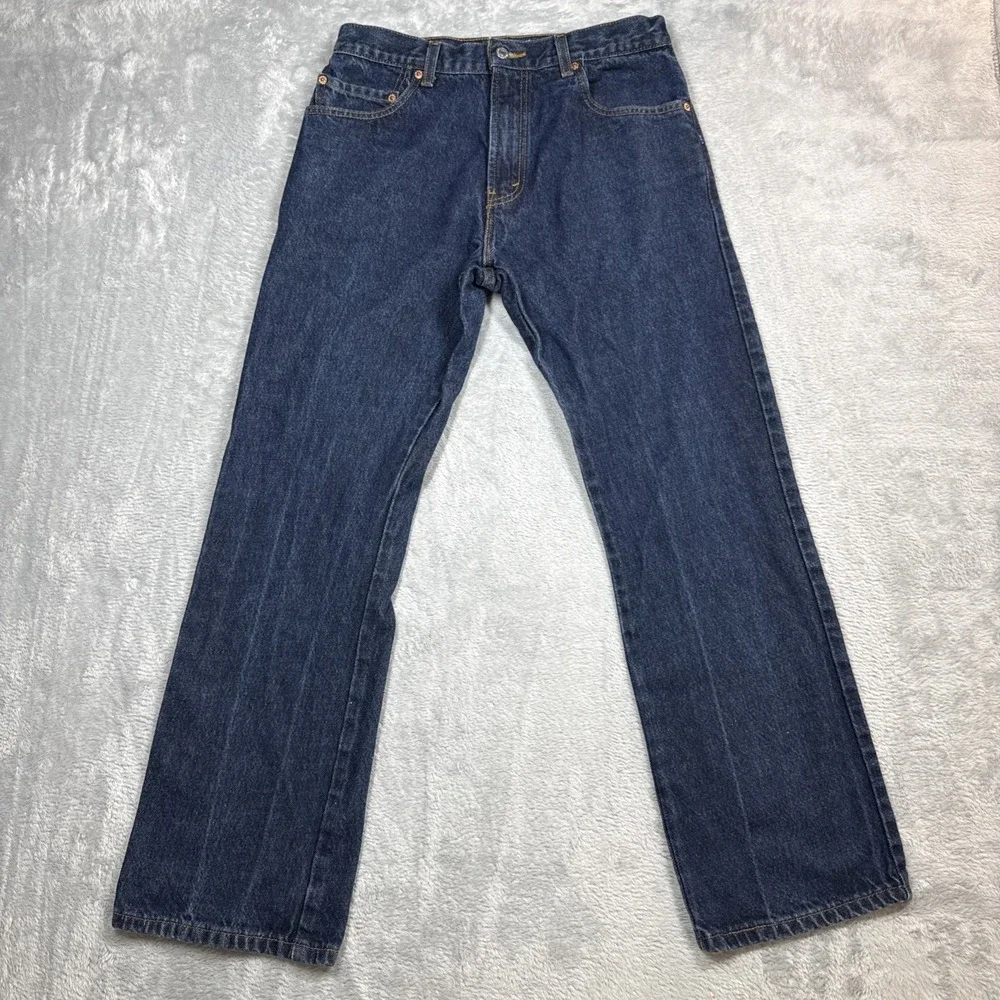 Levi's 517 Bootcut Jeans Men 33X30 (Fits 31X30) Blue Y2K